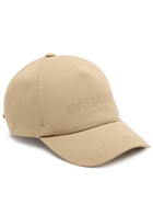 Balmain Logo-embroidered Cotton cap - Beige - One Size