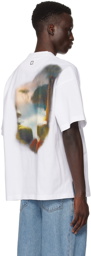 Wooyoungmi White Printed T-Shirt