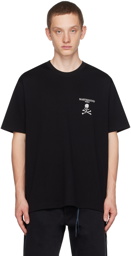 mastermind WORLD Black Loopwheel T-Shirt