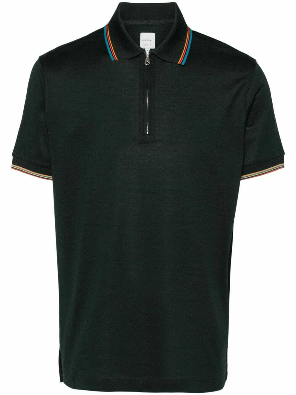 PAUL SMITH - Signature Stripe Cotton Polo Shirt