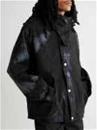 AFFIX - Corso Tie-Dyed Cotton-Twill Jacket - Black
