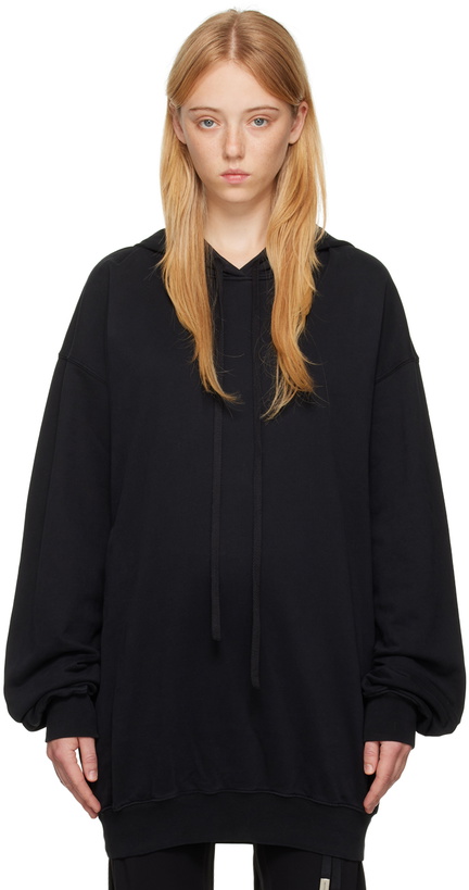 Photo: Ann Demeulemeester Black Olivia Hoodie