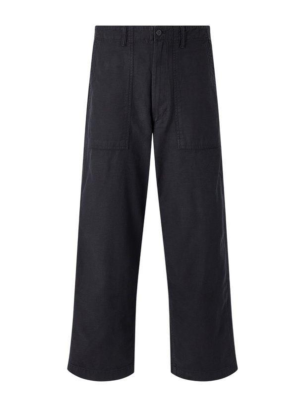 Photo: Polo Ralph Lauren - Wide-Leg Cotton-Canvas Trousers - Black