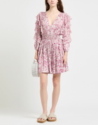 Maje Womens Mini dress Mauve