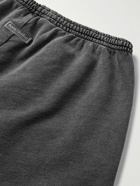 Acne Studios - Rego Straight-Leg Cotton-Jersey Shorts - Gray