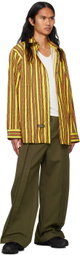 SPENCER BADU Yellow Printed Shirt