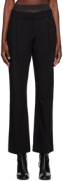 BEC + BRIDGE Black Mason Slouched Trousers