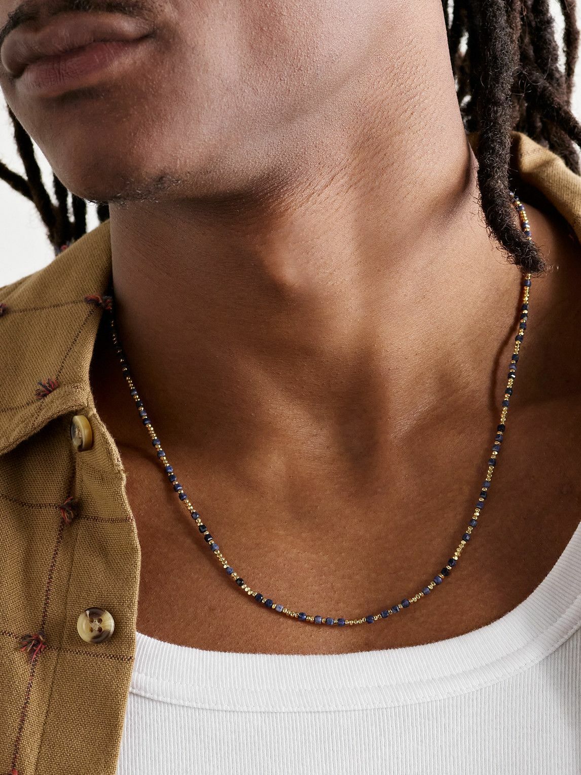 MAOR - Percep 18-Karat Gold Sapphire Necklace