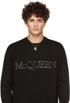 Alexander McQueen Silver Short Molten Necklace