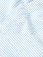 Portuguese Flannel - Belavista Button-Down Collar Striped Cotton Oxford Shirt - Blue