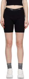 HommeGirls Black Biker Shorts