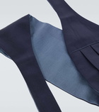 Brunello Cucinelli Silk and cotton cummerbund