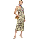 Marni Multicolor Pop Flower Silk Scarf