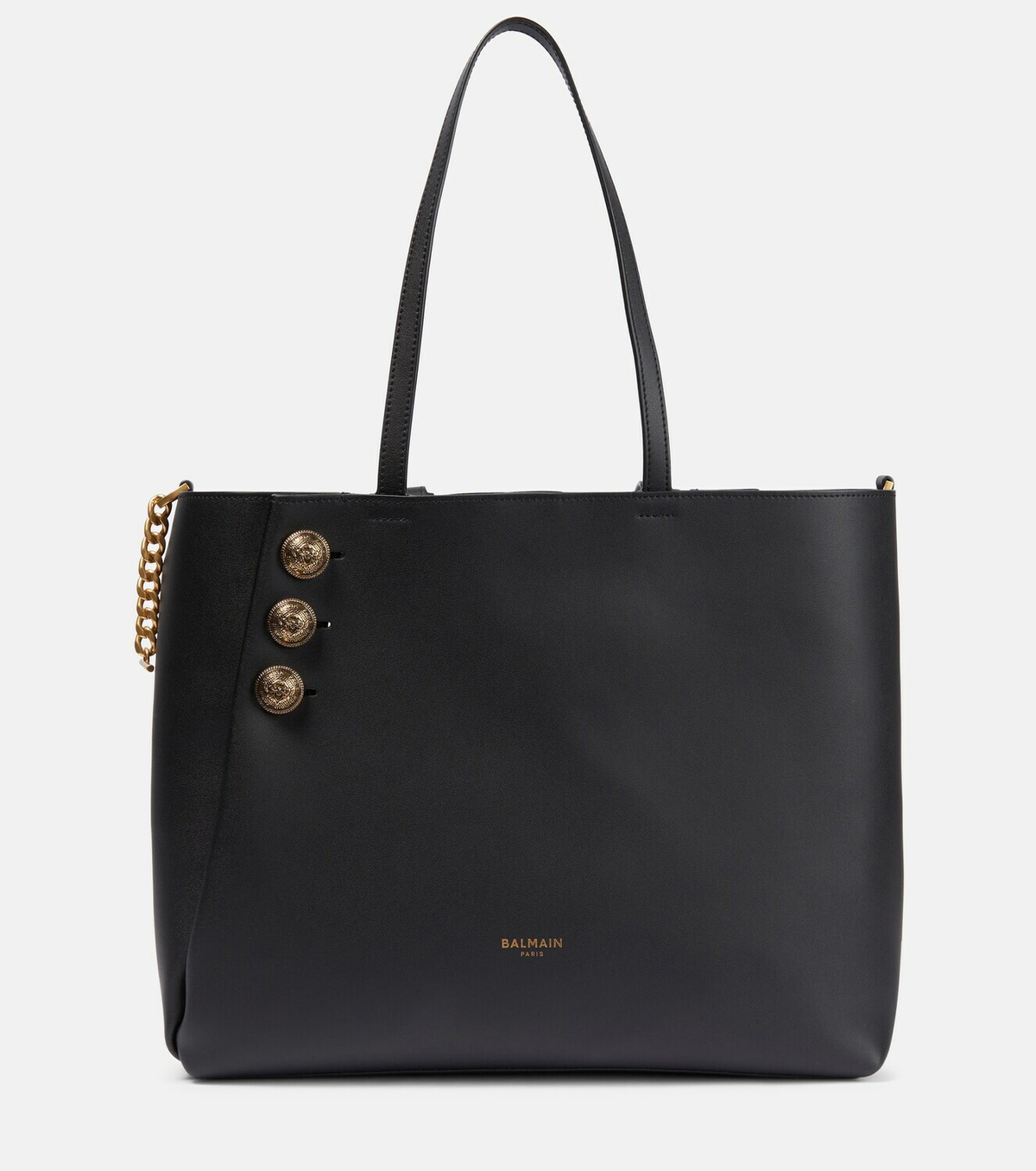 Balmain Embellished leather tote bag Balmain