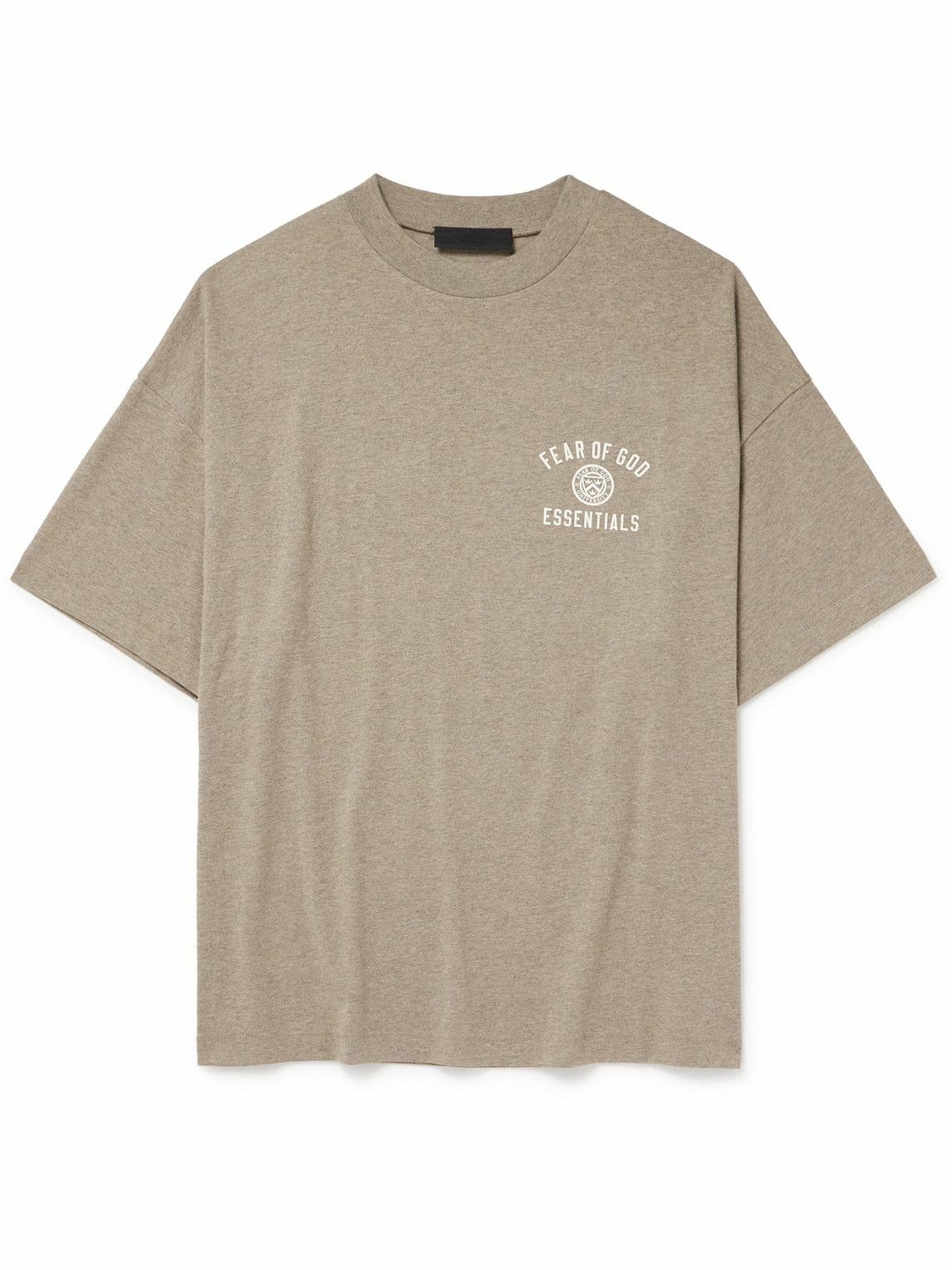 関税込み＊FEAR OF GOD ESSENTIALS＊コットン ロゴ 大学Tシャツ FEAR OF GOD ESSENTIALS University Crest Logo Long-Sleeve T