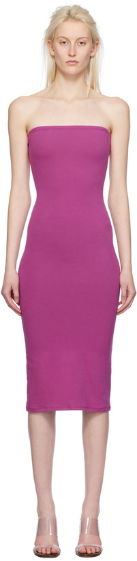 Photo: Gil Rodriguez Pink 'The Tube' Midi Dress