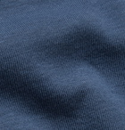 Brunello Cucinelli - Mélange Cotton-Blend Sweatshirt - Blue