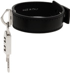 Givenchy Silver Lock Bracelet