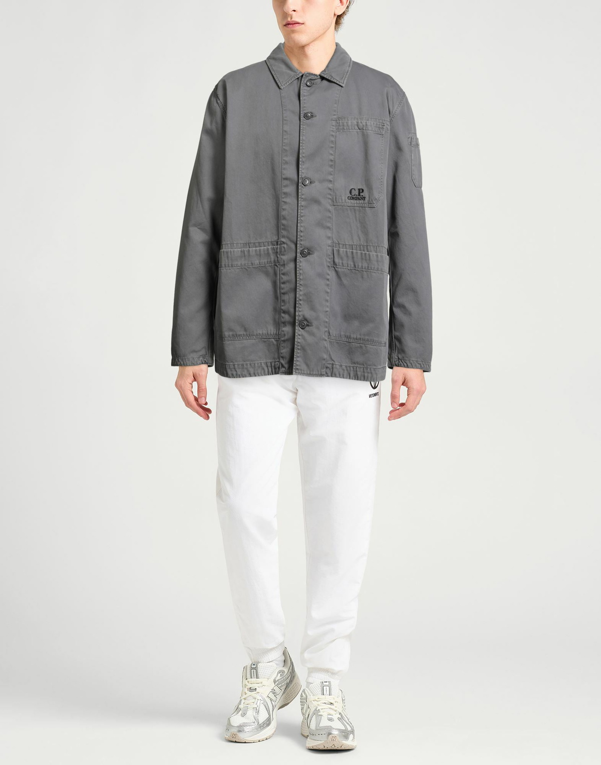 C. p. Company Mens Jacket in Grey