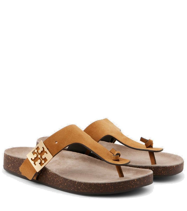 Photo: Tory Burch Mellow suede thong sandals