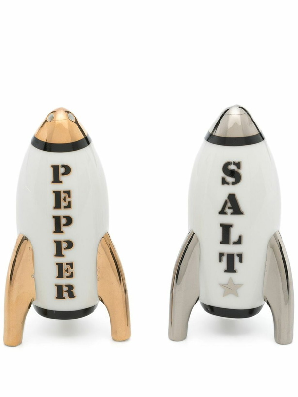 Photo: Jonathan Adler White Apollo Porcelain Salt And Pepper Shakers