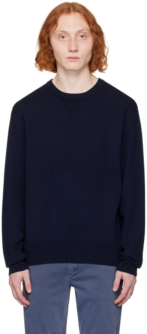 Rag and bone discount pullover in navy blue