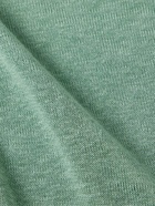 Zegna - Linen and Silk-Blend Sweater - Green