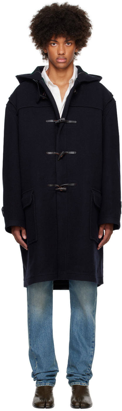 Navy toggle coat best sale