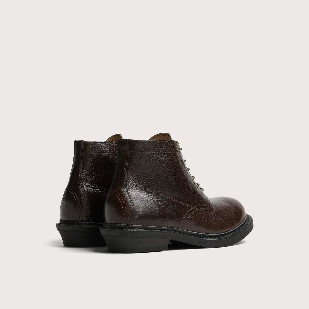 Our Legacy Men's Leather Cortege Boot in Deep Americano
