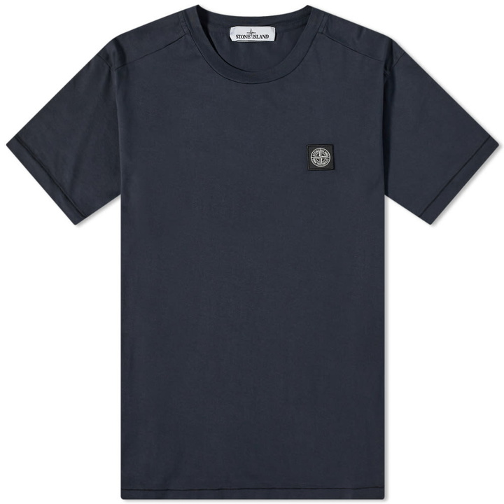 Photo: Stone Island Men's Patch T-Shirt in Navy