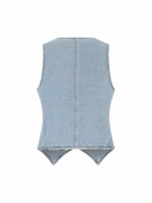 ERL X Levis sherpa Denim Vest