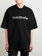 Mastermind World - Tokyo Revengers Mikey Logo-Print Cotton-Jersey T-Shirt - Black