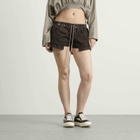Rick Owens DRKSHDW Women's Fog Boxers in Grape