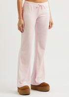 Juicy Couture Heritage Logo Velour Sweatpants Light Pink