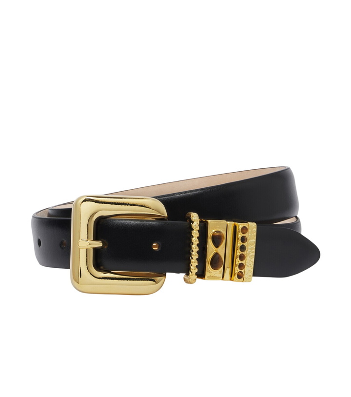 Photo: Déhanche Mara embellished leather belt