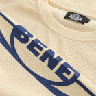 Bene Culture Worldwide Thermal Long Sleeve T-Shirt in Cream