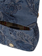 ETRO Xs Bond Denim Jacquard Shoulder Bag