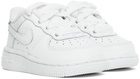 Nike Baby White Force 1 LE Sneakers