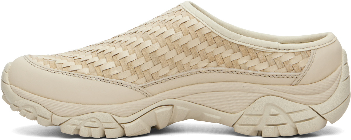 Merrell 1TRL Off-White Moab 2 Leather Slide Flats