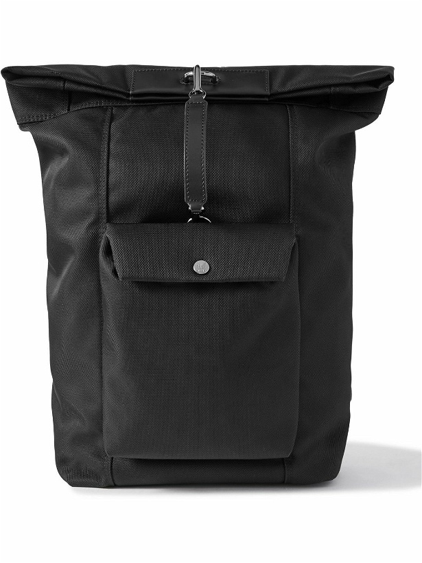 Photo: Mismo - M/S Escape Leather-Trimmed Ballistic Nylon Backpack