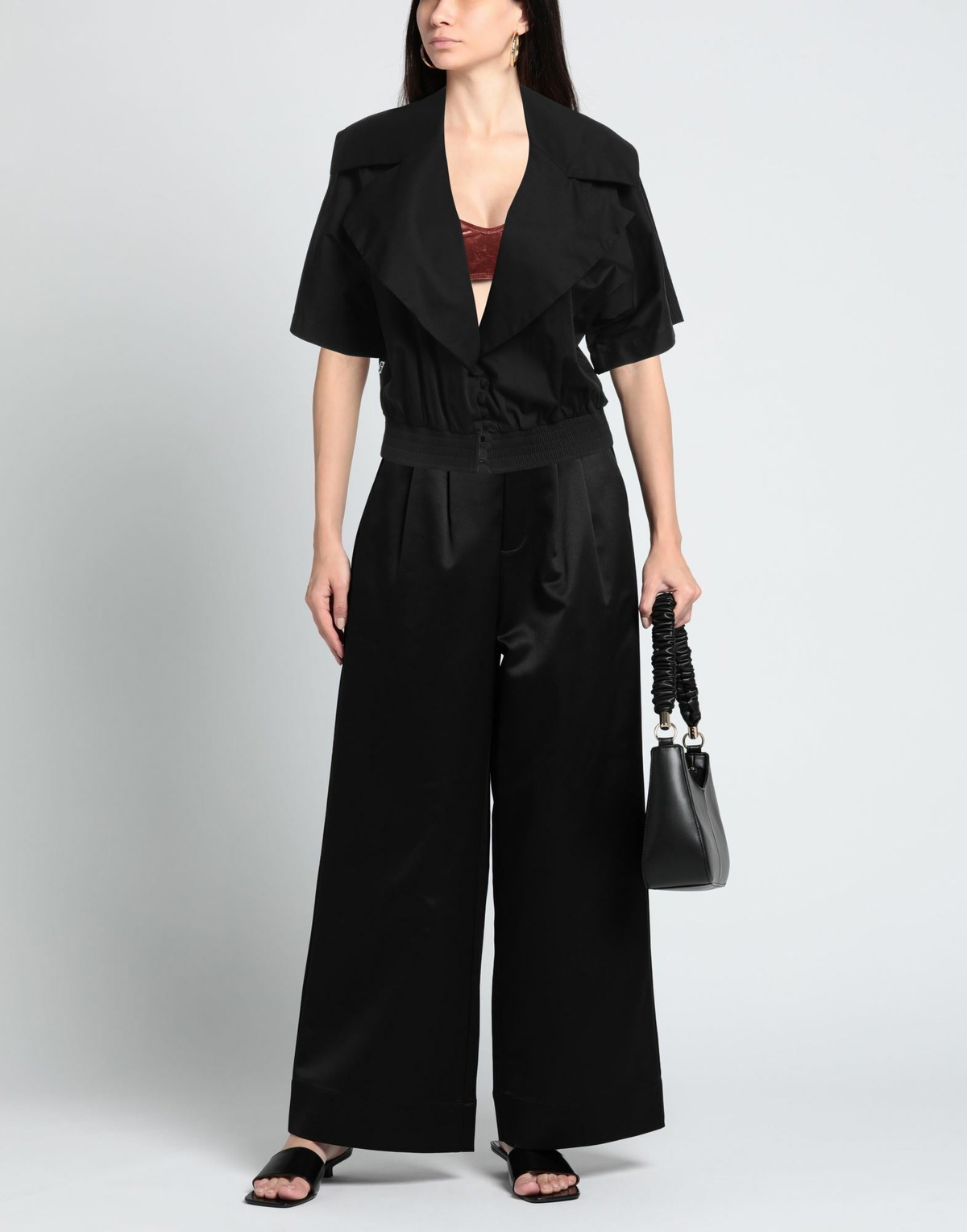 Jijil Womens Shirt in Black