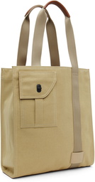 Paul Smith Beige Linen Canvas Tote