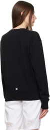 Givenchy Black Printed Sweatshirt