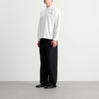 MKI Men's Uniform Long Sleeve T-Shirt in White