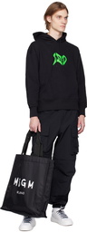 MSGM Black Logo Tote