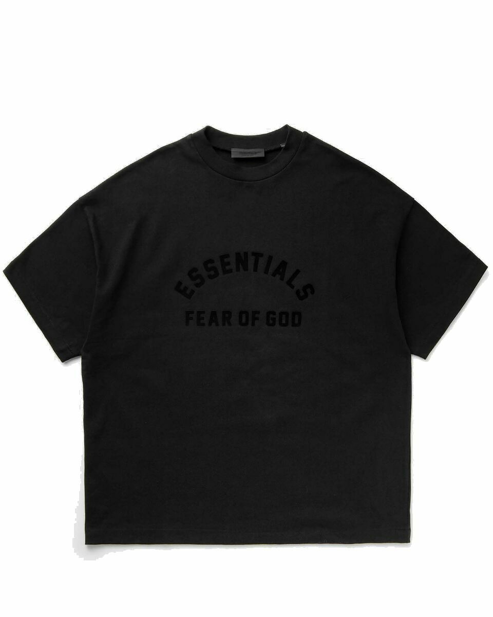 Photo: Fear Of God Essentials Essentials S/S Tee Black - Mens - Shortsleeves