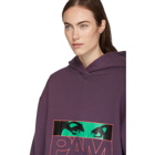 Perks and Mini Purple Logo Aiden Hoodie