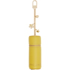 Marc Jacobs Yellow 'The Lipstick Case' Bag Charm