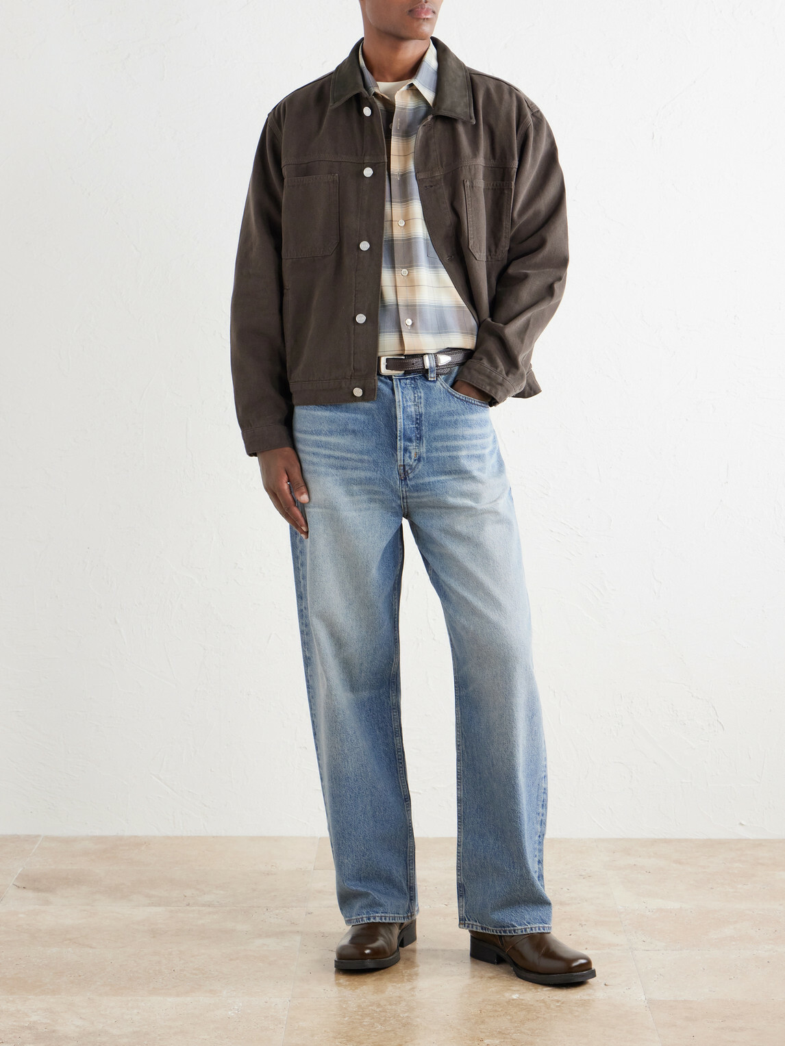 FRAME - Wide-Leg Jeans - Blue