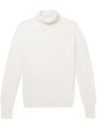 WILLIAM LOCKIE - Oxton Cashmere Rollneck Sweater - White